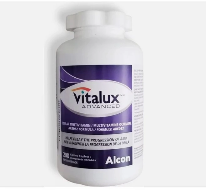 비타럭스 어드밴스 종합비타민 Vitalux Advanced Ocular Multivitamin, 1개, 200정 - 쿠팡