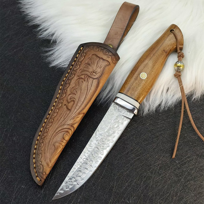 프리미엄 리얼 다마스커스 K464 나이프 칼 대검 정글도