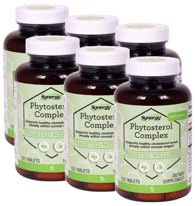 비타코스트 시너지 피토스테롤 콤플렉스 Vitacost Synergy Phytosterol Complex, 120정, 6개 - 쿠팡