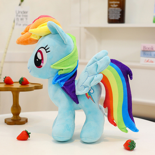 My Little Pony 小馬寶莉毛絨玩偶, 雲寶新, 1個, 30cm