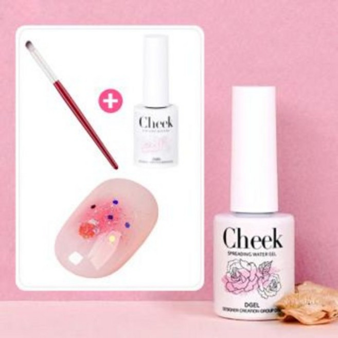 디젤 치크젤 그라데이션/시럽네일/대리석마블, 1개