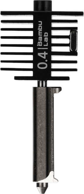 Bambu Lab 3D 列印機噴嘴 0.6mm, Black, A1 mini/A1 硬化鋼噴頭套件0.4mm