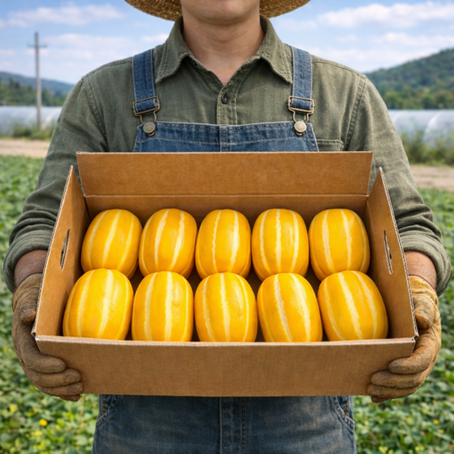 성주 참외 꼬마 꿀 고당도 가정용, 1개, 1kg (혼합)