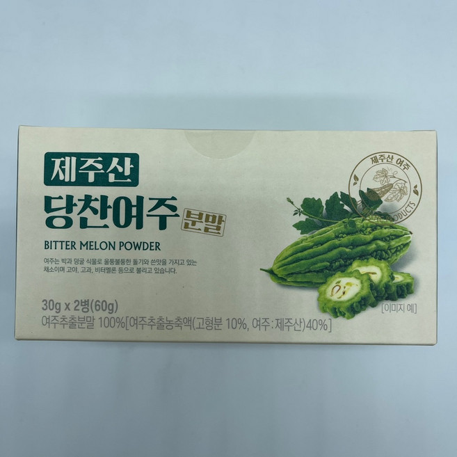 제주산 당찬여주 분말, 30g, 2개