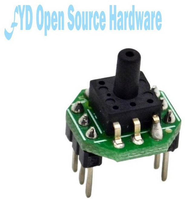 가스 압력 센서 모듈 환풍기 포지티브 네거티브 Pressure-100KPa-40KPa ~ 700KPa XGZP6847A, -40-40KPA, 1개