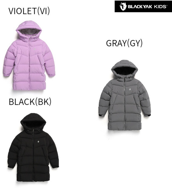 블랙야크키즈 완전쎄일 인기만점 테즈L다운자켓1BKPAW3920방수효과가 뛰어난 남여공용 롱기장 다운자켓