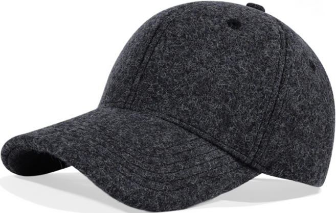 [글램띵] 핏이 살아나는 빅사이즈 방한 모직 볼캡