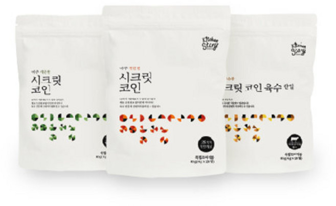 빅마마 이혜정의시크릿코인(편안한7팩+5알+개운한2팩+구수한1팩), 205개, 4g