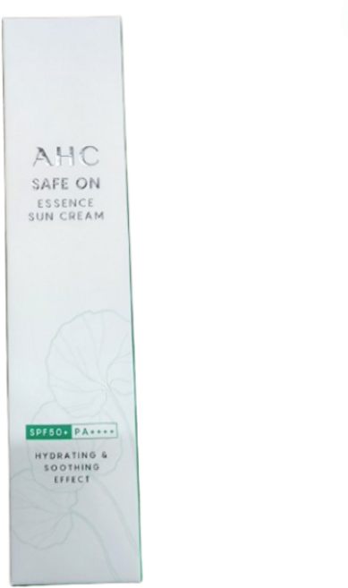 AHC 세이프 온 에센스 선크림 SPF50+ PA++++, 50ml, 1개