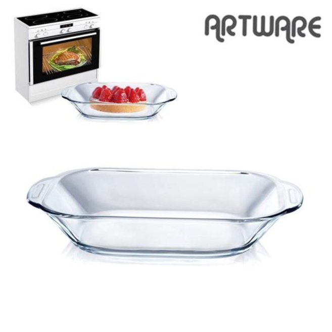 접시 오븐락 내열유리 사각용기 오븐사용가능 800ml, 본상품