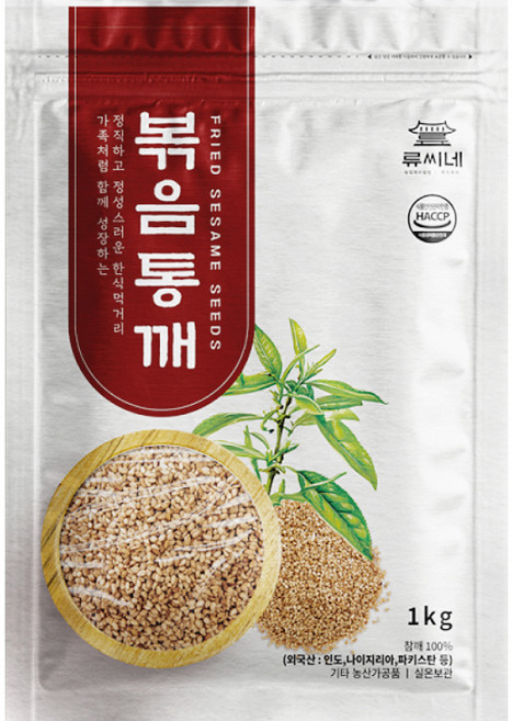 류씨네 볶음통깨, 1kg, 1개