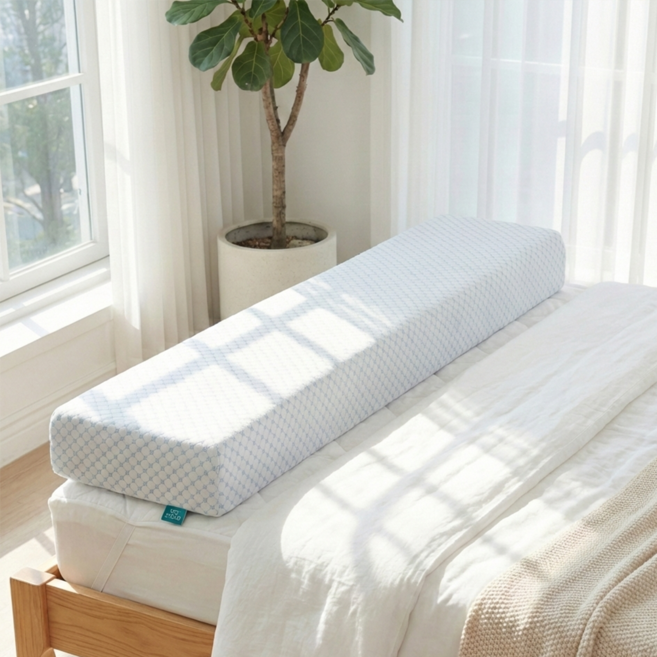 텍스스테드 메모리폼 에어 딥슬립 베개, 블루, 1개