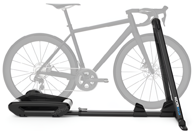 와후 키커 롤러 2세대 스마트 평로라 트레이너 즈위프트, 1개, 블랙