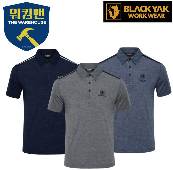 블랙야크 S-쿨폴로티셔츠 냉감효과 흡한속건 경량 시원한 캐주얼 데일리 PK카라 반팔티셔츠