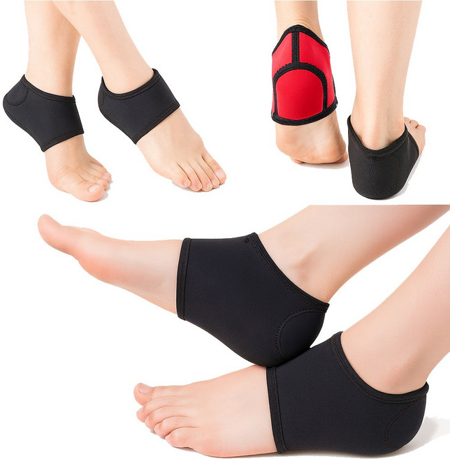 컴포트데이 발 뒷꿈치 패드 보습 충격흡수 쿠션패드 뒤꿈치 보호대, 1개