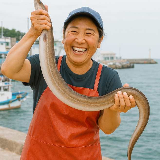 [상위1%] 생산자 직송 통영 손질 바다 장어, 1세트, 손질후3kg내외