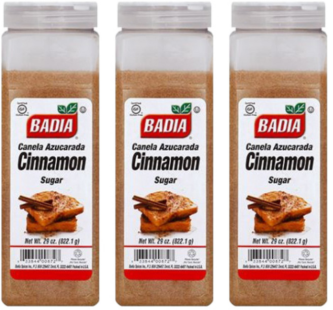 바디아 시나몬 슈가, 822.1g, 3개