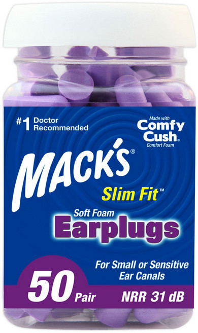 맥스 슬림핏 31dB 귀마개, 1세트, 50쌍