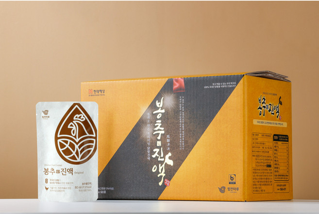 힘찬마루 봉추진액 오리지널, 80ml, 60개