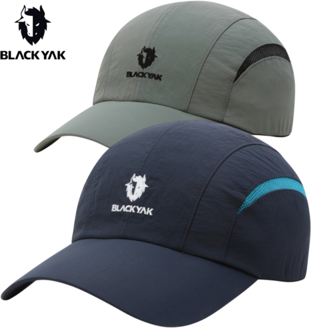 [백화점발송] 블랙야크 남여공용 모자 여름 등산 하이킹 쿨맥스 메쉬 볼캡, 차콜