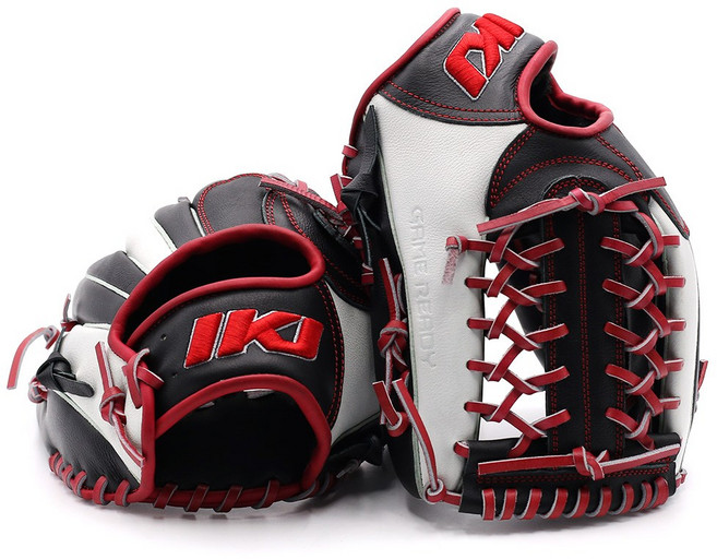인코자바 올라운드글러브 T웹 게임레디 블랙화이트레드 GR BP-5(BK/WH/RD)JB, 1개, 우투/왼손착용/오른손잡이
