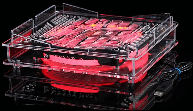 에이수스 TX-AX6000 무선 고속 유공유기 현물재고 와이파이 모델이 쿼드코어 아수스 천선 라우터, 1개, 투명 레드 라이트 USB전원버전