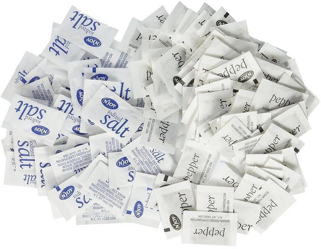 N'JOY 일회용 소금 후추