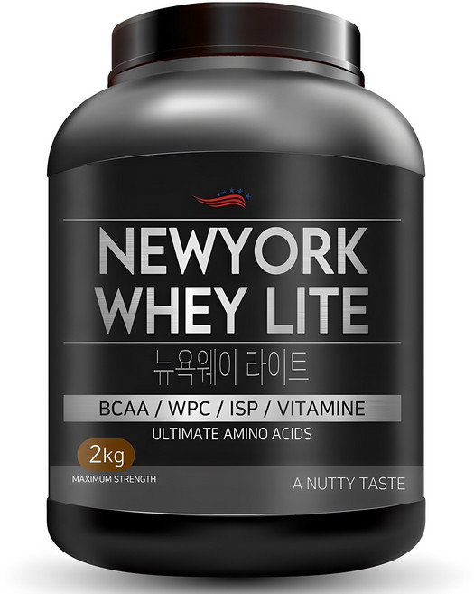 뉴욕웨이 라이트 단백질 보충제, 2kg, 1개