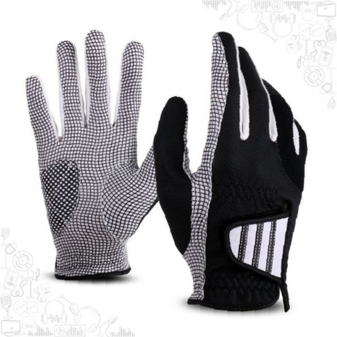 풋조이 남성용 합성피혁 레인그립 골프장갑 왼손착용, 화이트 + 그레이, 1개