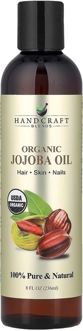 핸드크래프트 블렌드 유기농 호호바 오일 236ml (8 fl oz) HCB-09787 - 쿠팡