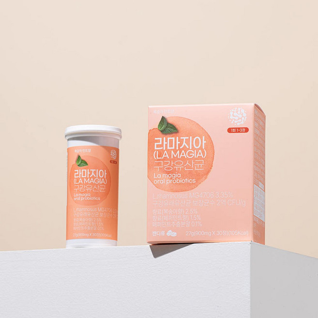 라마지아 구강유산균 맛있는 pro 프로바이오틱스 프레쉬 특허 자일리톨, 1개, 30정