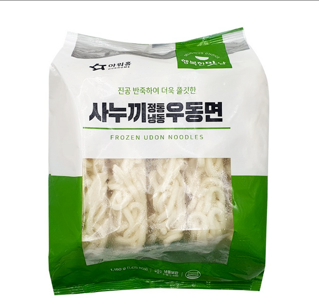 아워홈 사누끼 전통 냉동 우동면l 230g x 5개, 1개, 1.15kg