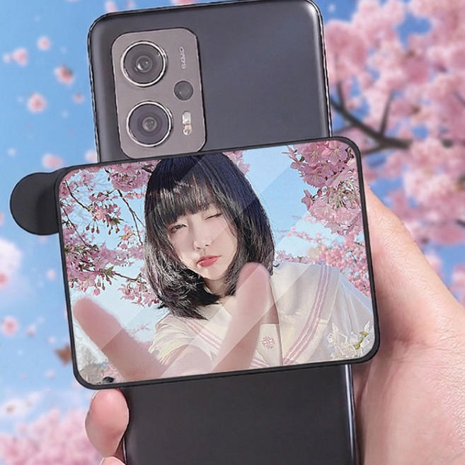 탁트인 후면셀카모니터 후면셀카미러링 휴대폰반사거울 렌즈