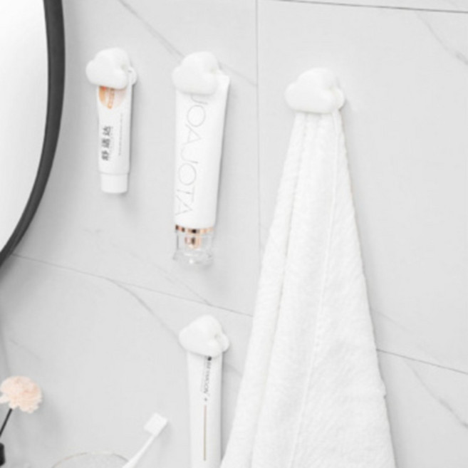 치약 짜개 튜브 홀더 거치대 디스펜서 욕실 수납 클렌징폼 꽂이 걸이((본 상품은 1+1옵션으로 주문하신 수량의 2배 수량으로 배송)), 스카이, 1개