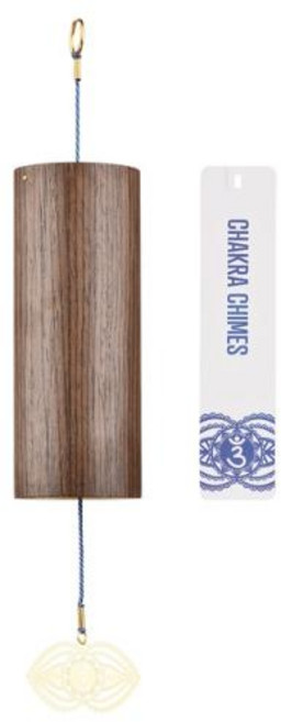 크리스탈싱잉볼 차크라 차임 자연 대나무 바람 명상 코드 윈드벨 야외 정원 파티오용 홈 인테리어 휴식, 02 Third Eye