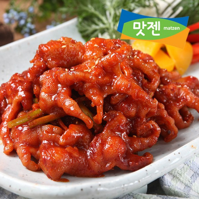 맛젠 양념야채닭발 350g 6팩, 6개