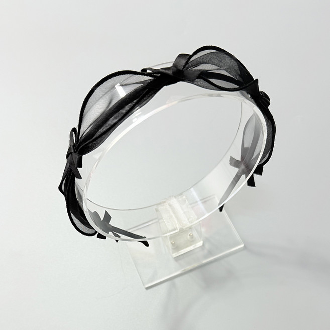 반반하니 프릴 웨이브 헤어밴드 머리띠