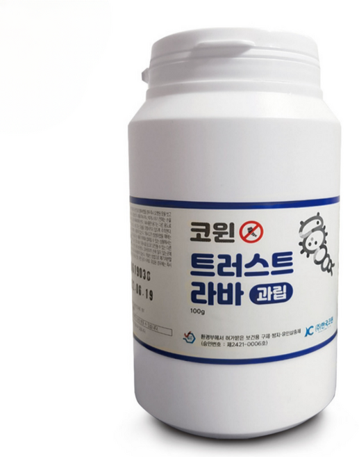 모기유충퇴치 모기유충 정화조모기약 장구벌레 퇴치제 약 트러스트라바과립, 10g, 10개