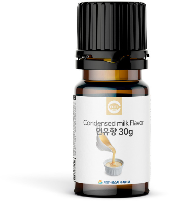 푸플 식품향료 과일 합성 머랭쿠키 제과제빵 슬라임 식용 자일리톨 식품첨가물, 30ml, 1개, 001-연유향