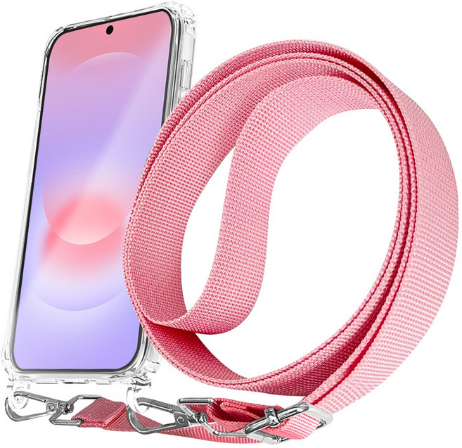 더조은셀러 맥세이프 호환 세이프링 와이드스트랩 목걸이 갤럭시 케이스 크로스 줄