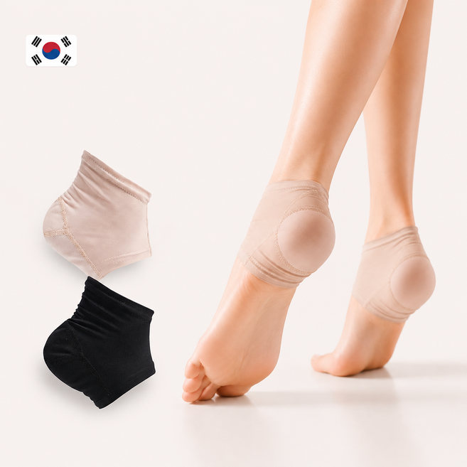 프리몽드 국내생산 뒤꿈치 보호패드 갈라진발 보습 양말 각질케어, 스킨, 1세트