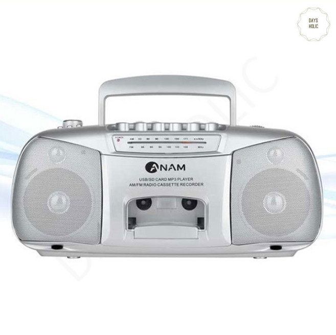 큰 옛날 라디오 대형 고성능 라디오 부모님 노인 주방