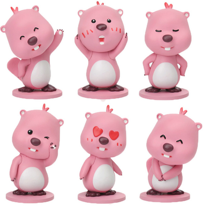 잔망루피 랜덤 피규어 시즌2 (6종세트), 1세트