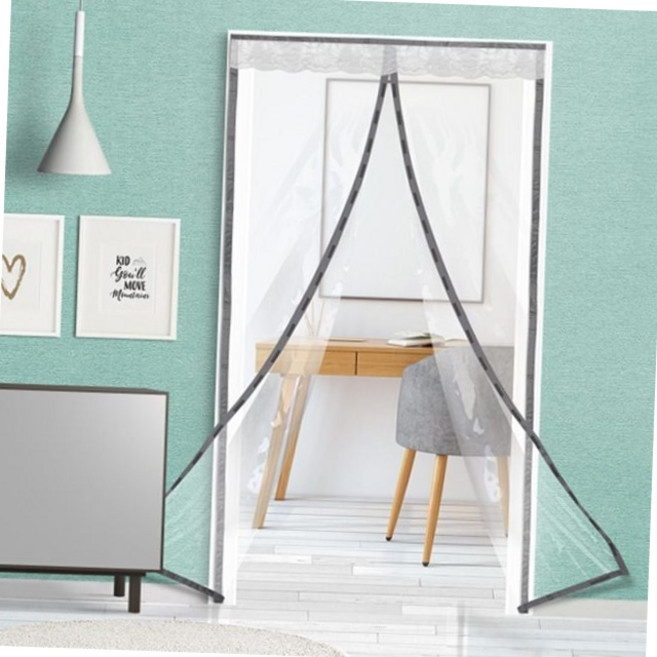 현관 자석 방풍 비닐 커튼 바람막이 150x230 현관문바람막이 방한커튼