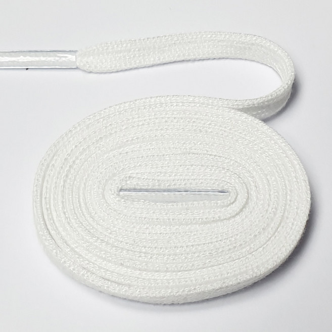 5mm튜브면평끈 면끈 브랜드 교체용 얇은 신발끈 운동화끈