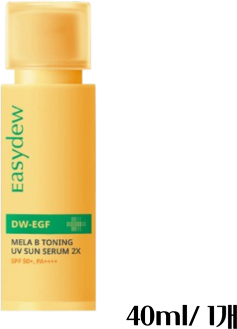 이지듀 멜라 비 토닝 유브이 선 세럼 투엑스 40ml + 덴탈마스크 증정, 1개