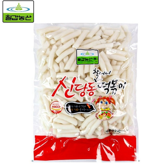[칠갑농산]신당동 떡볶이 2kg 1박스 6개입, 6개