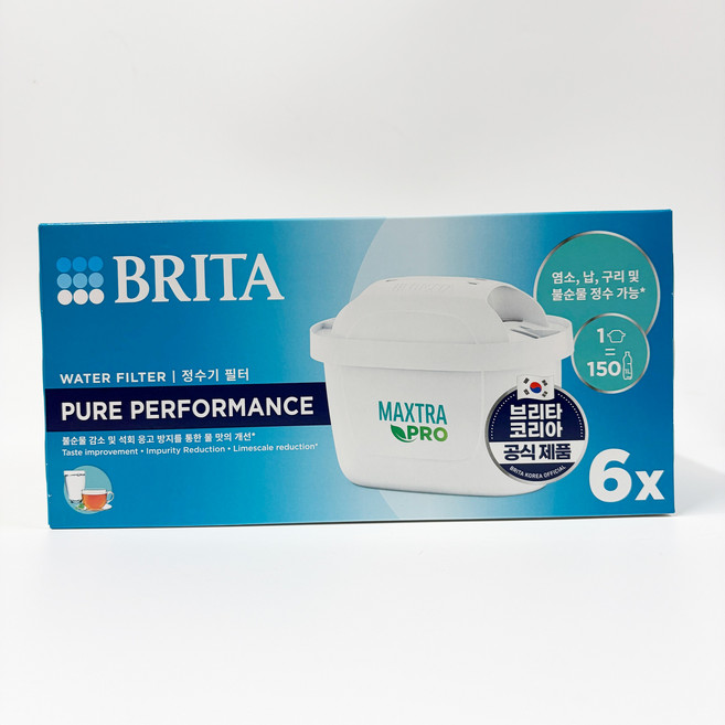 브리타 막스트라 프로 정수기 필터, 6개