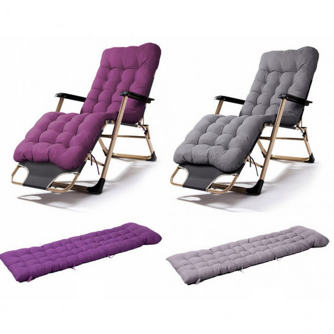 리클라이너 의자 쿠션 방석 접이식침대의자 호환가능, 리클라이너전용쿠션 그레이, 1개