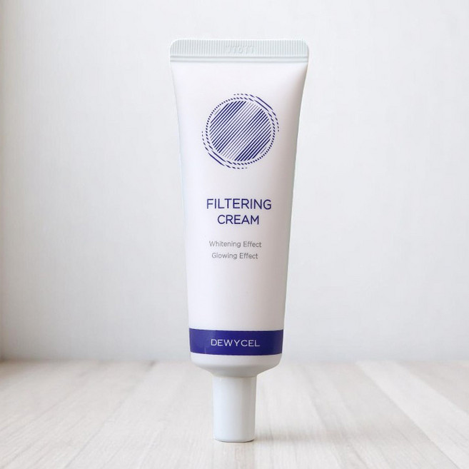 [ 본사 정품 ] DEWYCEL 필터링 크림 피보톤업 젤트리핑 수련화 추출물 수분감 SPF 50+ PA+++ 투명한 커버력, 2개